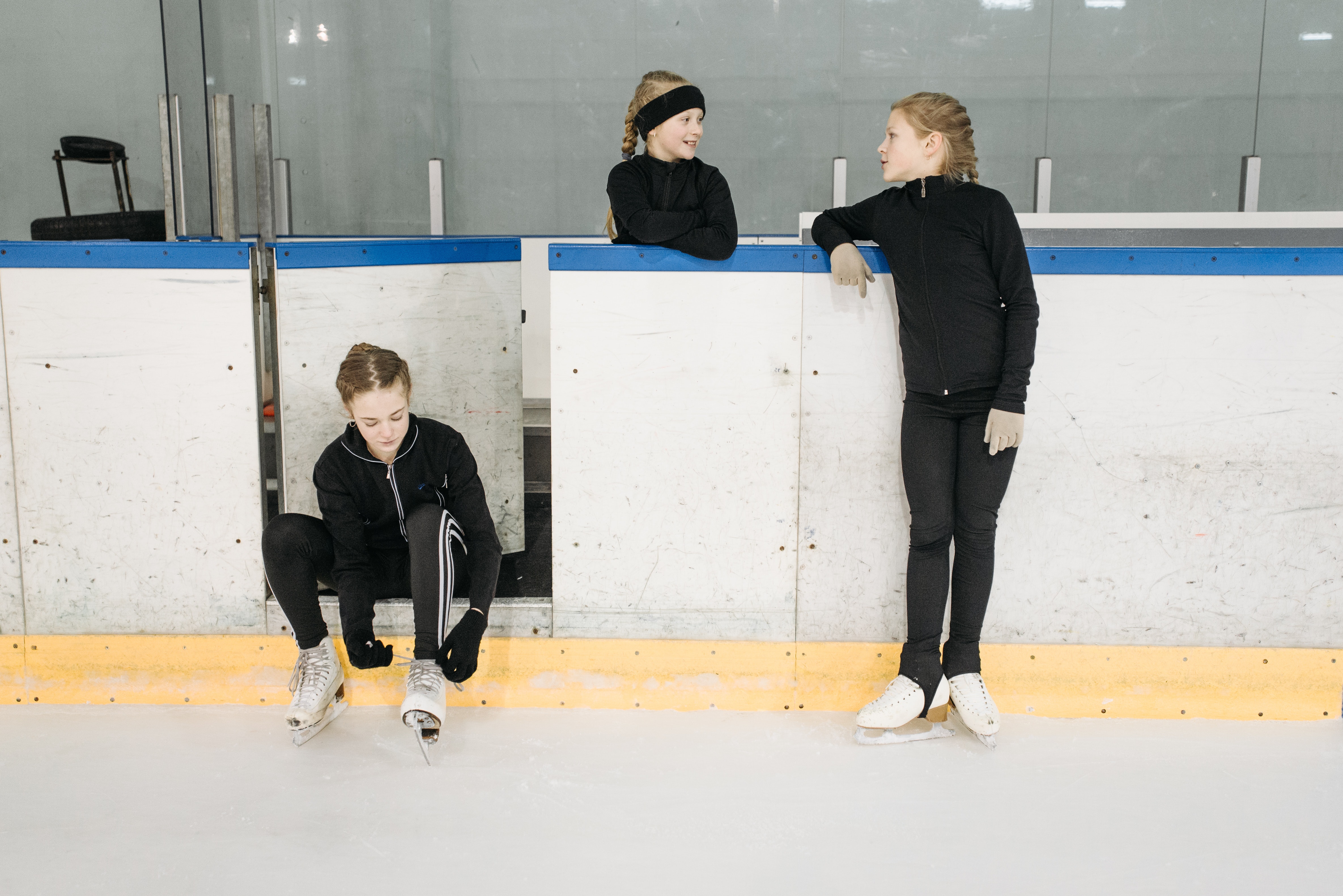 Schaatsen met kinderen: wat wil over schaatsen