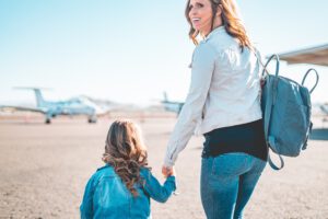 reizen met kinderen na scheiding